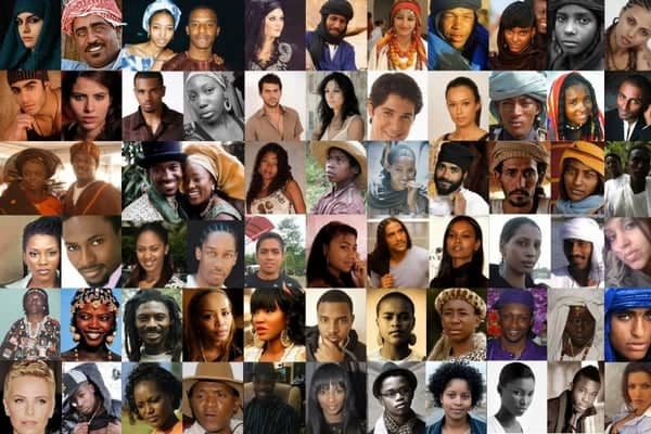 African cultural diversity and community portraits.