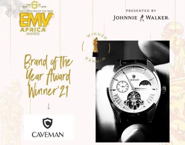 Anthony Dzamefe’s Caveman Watch wins at the 6th EMY Africa Awards.