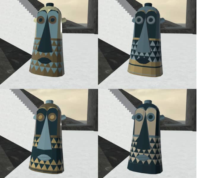 African-inspired digital art representing the first African metaverse experience.