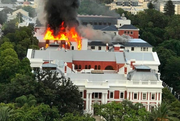 South Africa’s Parliament Gutted