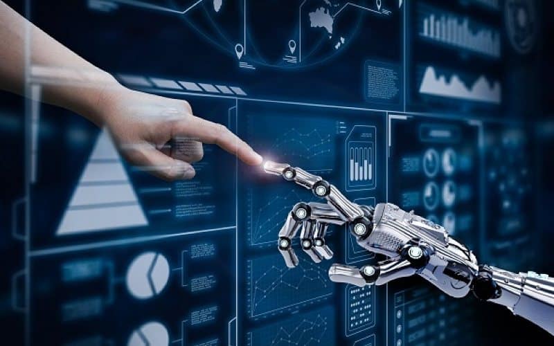 Digital transformation with AI and robotics in African businesses.
