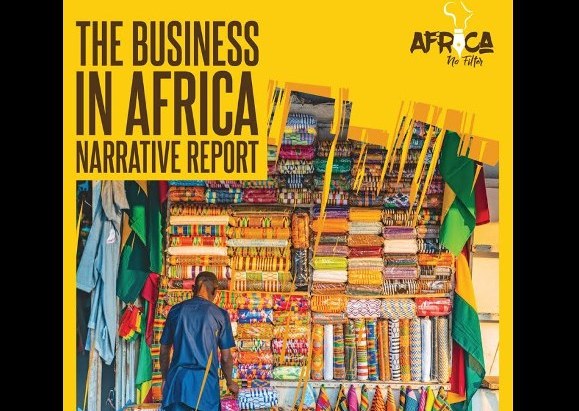 Vibrant market stall showcasing textiles and fabrics in Africa.