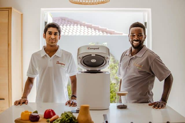 Efficient composting using innovative tech for sustainable waste management.
