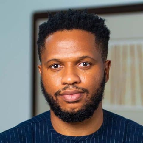 African entrepreneur advocating for startup legislation.