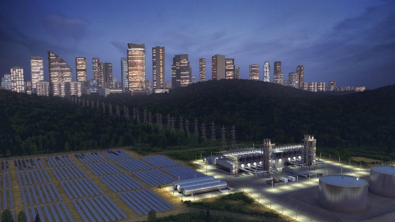 Solar energy infrastructure supporting Africa’s clean energy future.