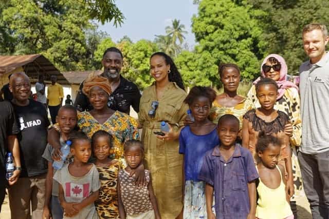 UN Goodwill Ambassadors Idris Elba and Sabrina Dhowre Elba visit local communities in Africa.