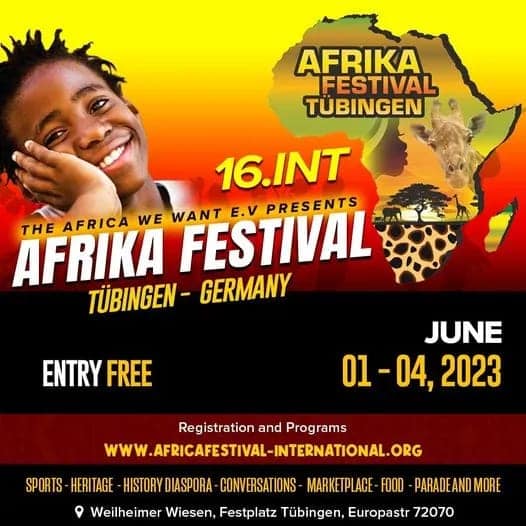 Door Is Open To The Umoja W’Afrika 16. Int. Afrika Expo Festival Germany From 01 – 04 June 2023