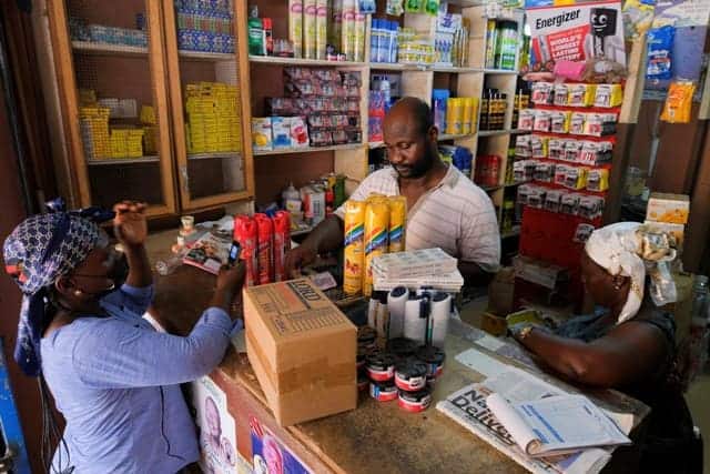 Local African retail store serving small business owners and customers.