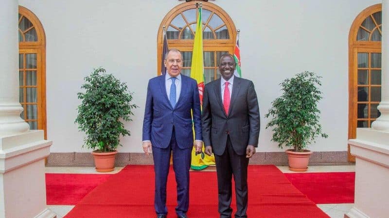 Russian Minister Makes a Quick Stop in Nairobi