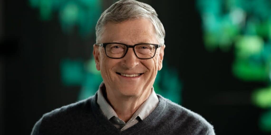 Bill Gates with African leaders discussing health and development projects in Africa.