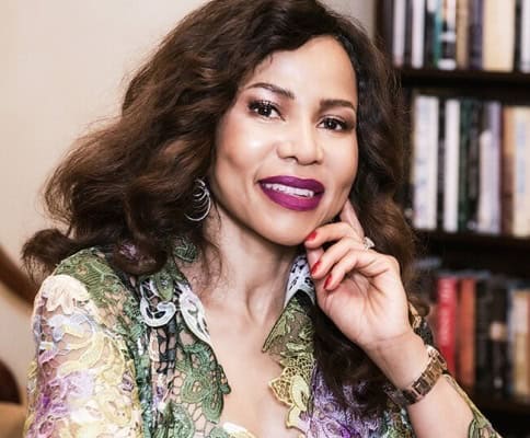 Dr. Precious Moloi-Motsepe, a prominent leader, speaks at the Africa Women Innovation and Entreprene.
