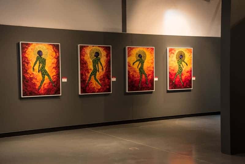 Exploring The Melodious Struggle Of Souls And Consciousness: A Captivating Solo Exhibition By Nigerian Artist Raji Bamidele In The Absa Gallery