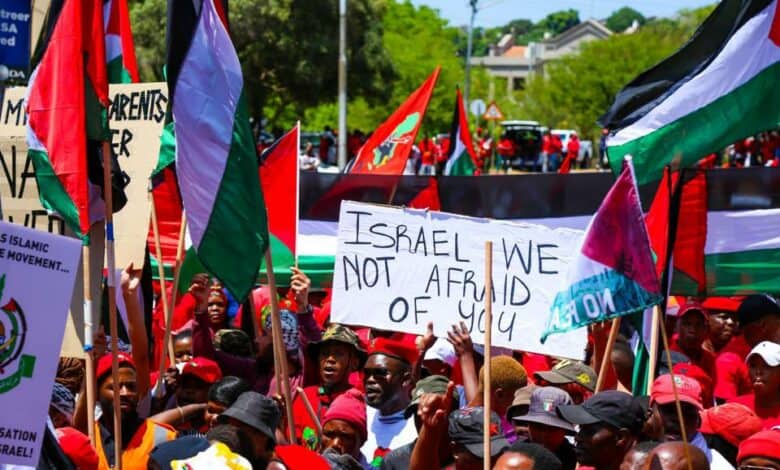 South Africa Joins Pro-Palestine Demos