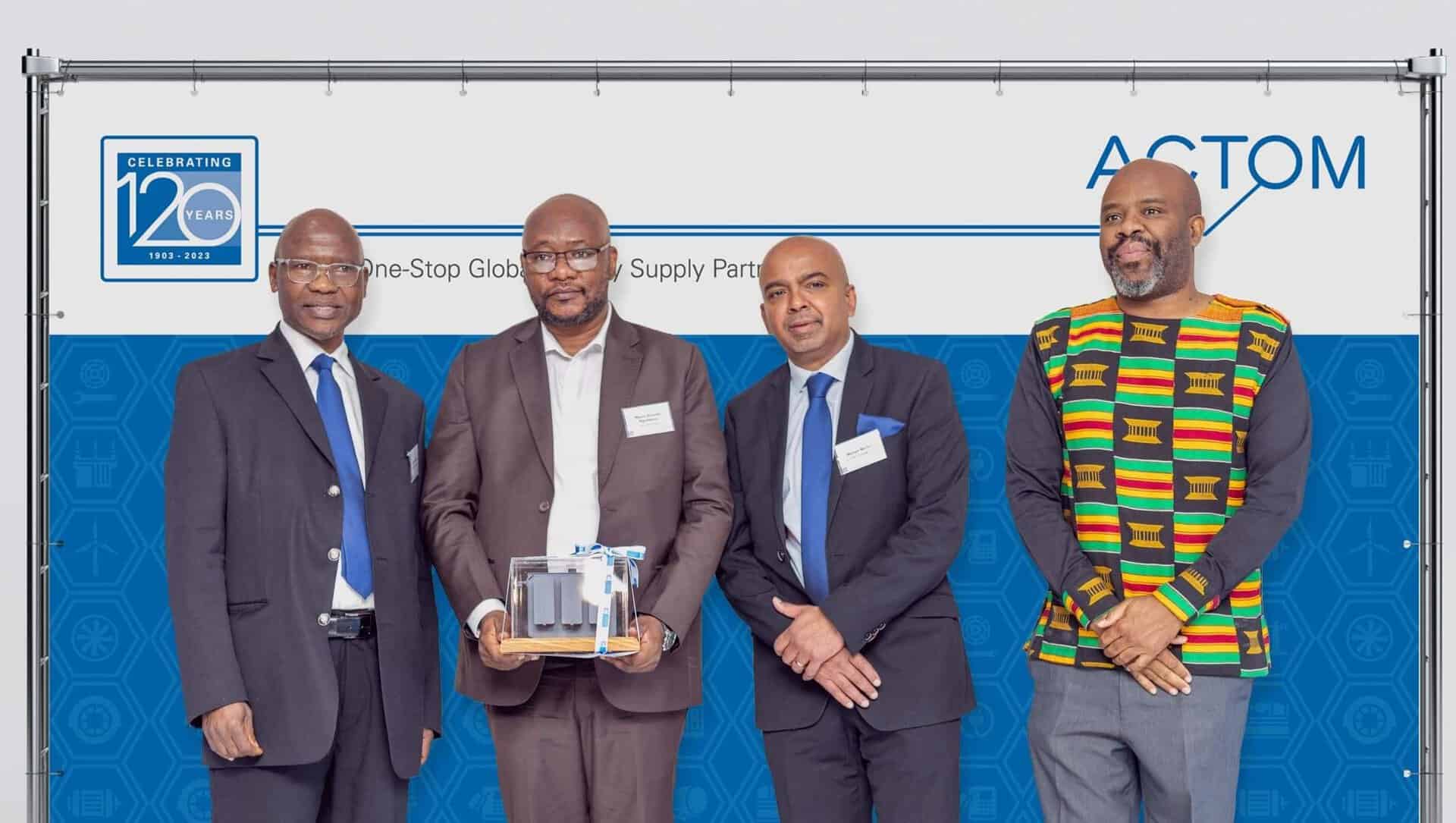 ACTOM celebrates 120 years of innovation and growth in Africa's power industry.