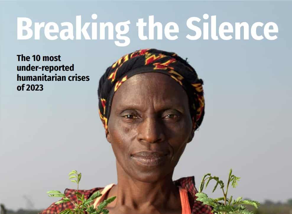 The 2023 Top Ten Forgotten Humanitarian Crises all Took Place in Africa