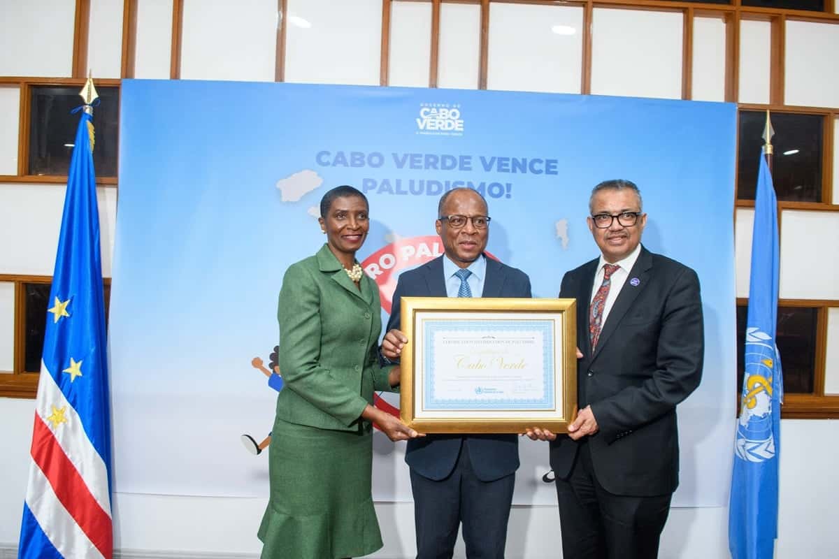 Cabo Verde receives WHO malaria-free certification in a historic milestone.