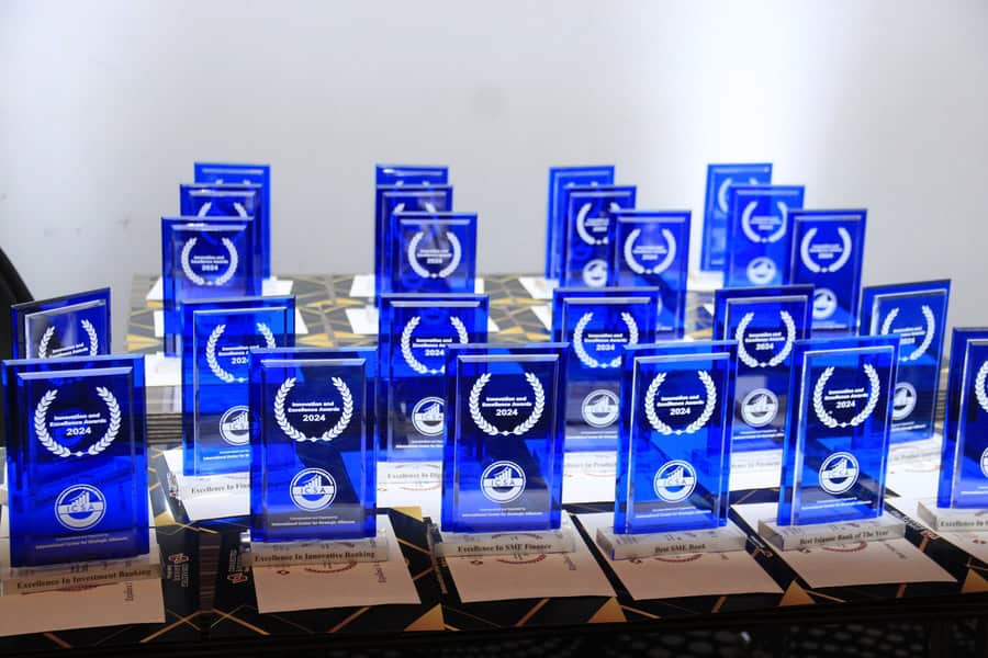 Awards for excellence in banking innovation 2024 at East Africa summit.