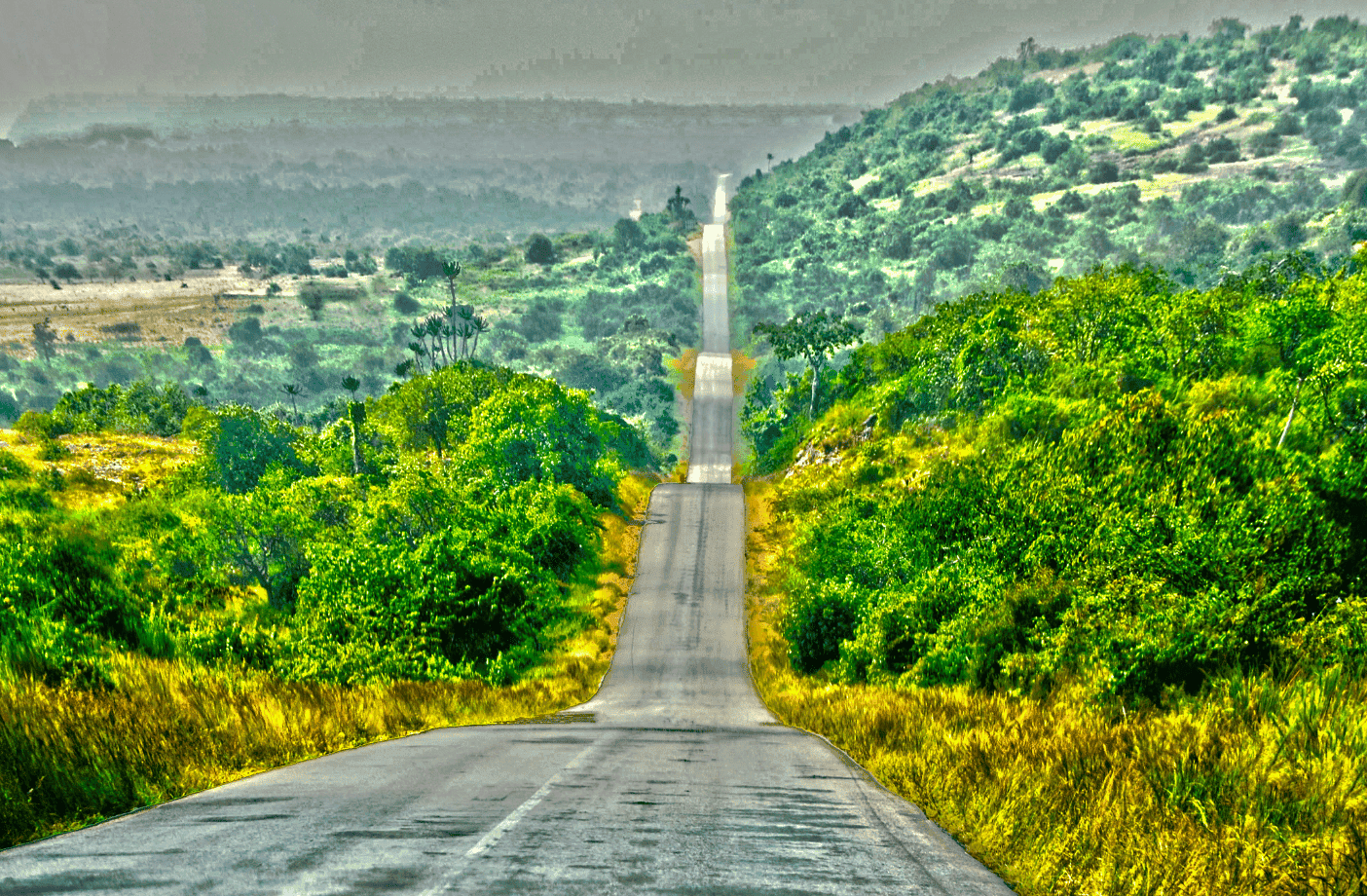 Road infrastructure enhances trade and mobility across East African Community nations.