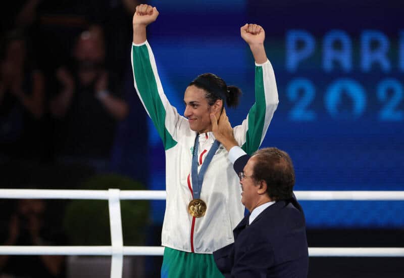 Olympic boxer Imane Khelif speaks out