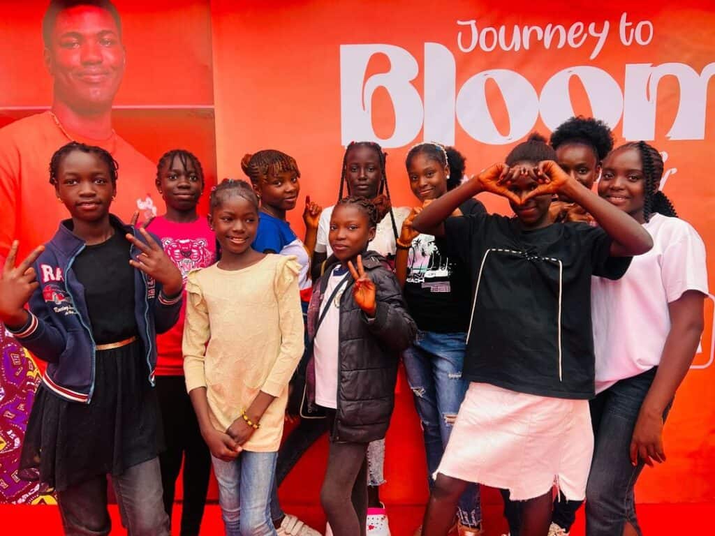 Teenagers at SKY Girls Journey 2