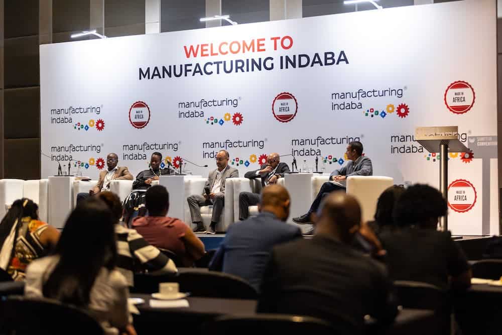 Panel discussion at Africa manufacturing conference on growth opportunities.
