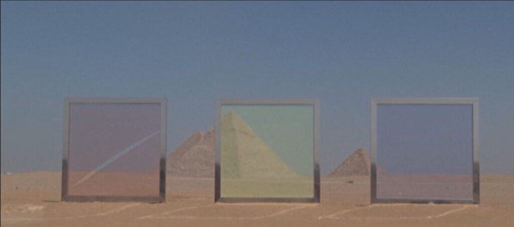 Contemporary Art Show Transforms Giza Pyramids into Open-Air Gallery