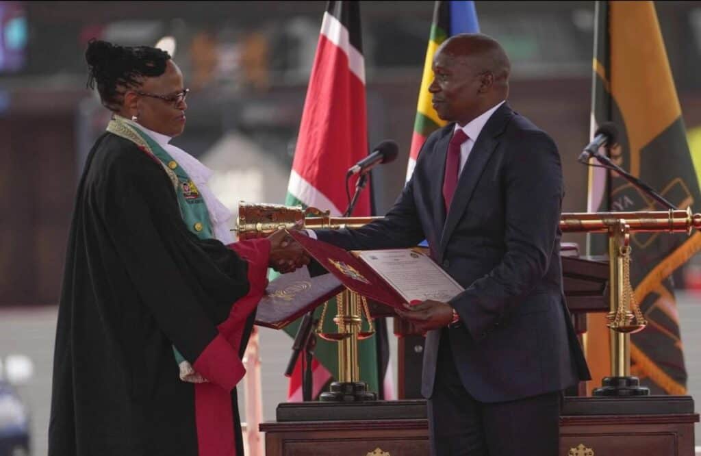 Kenya’s New Deputy President Sworn In Amid Legal Challenges
