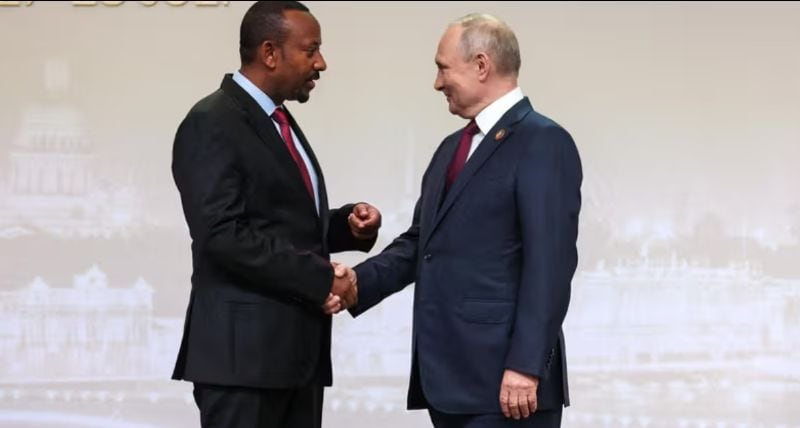 Russia and Ethiopia Strengthen Ties with Military Deals and BRICS Bid