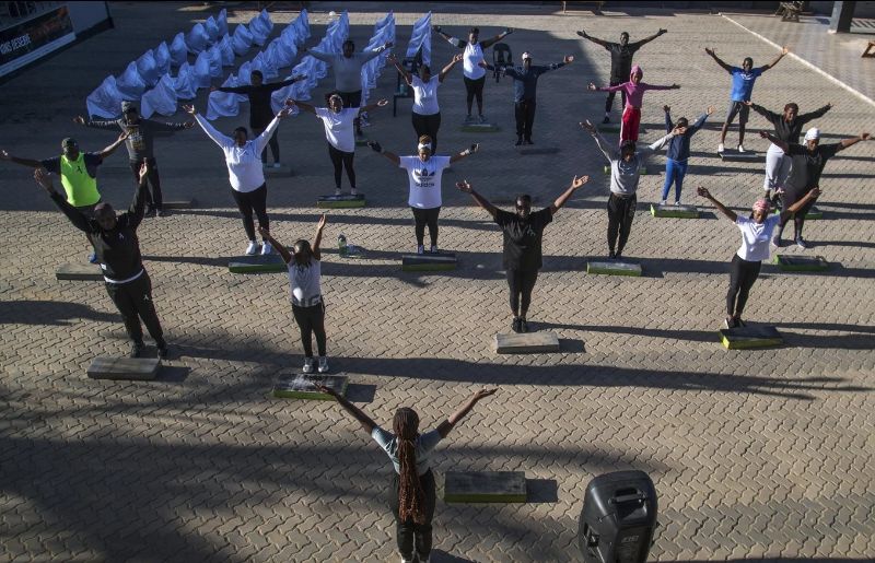 How Yoga in a Zimbabwe Tavern Is Healing Minds