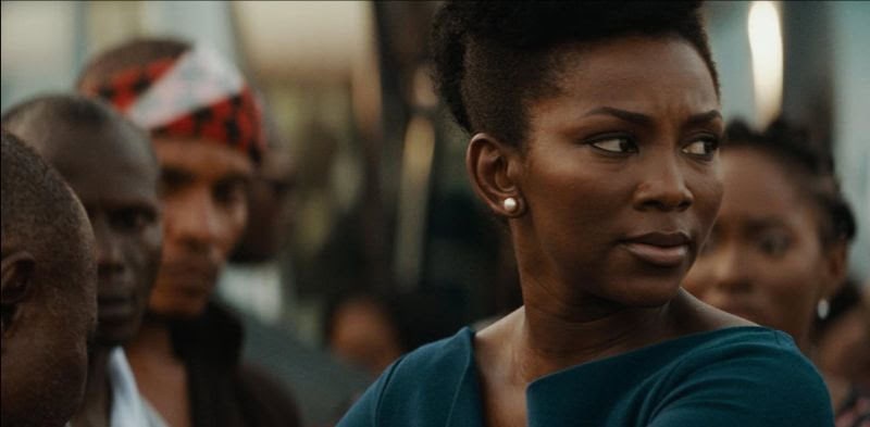 Women at eco-friendly border crossing between South Africa and Zimbabwe.
