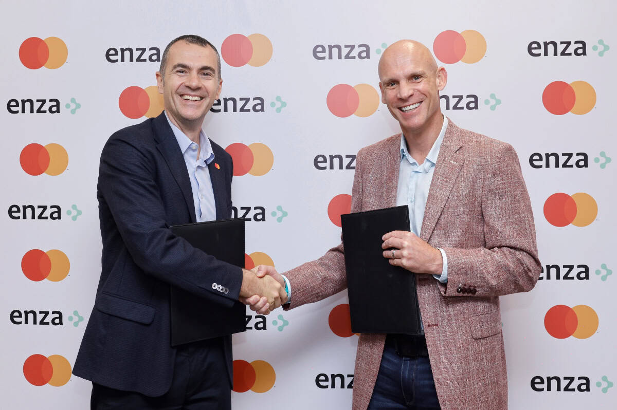 Partnership between Mastercard and Enza to promote fintech growth across Africa.