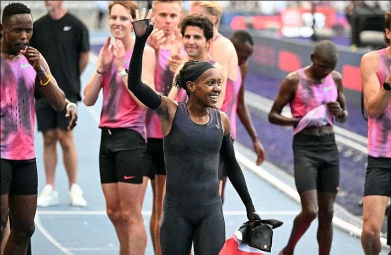Faith Kipyegon Inches Closer to Sub-Four-Minute Mile in Record Run