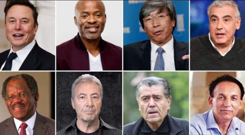Musk Leads 8 African-Born Tycoons on US Billionaire Immigrants List