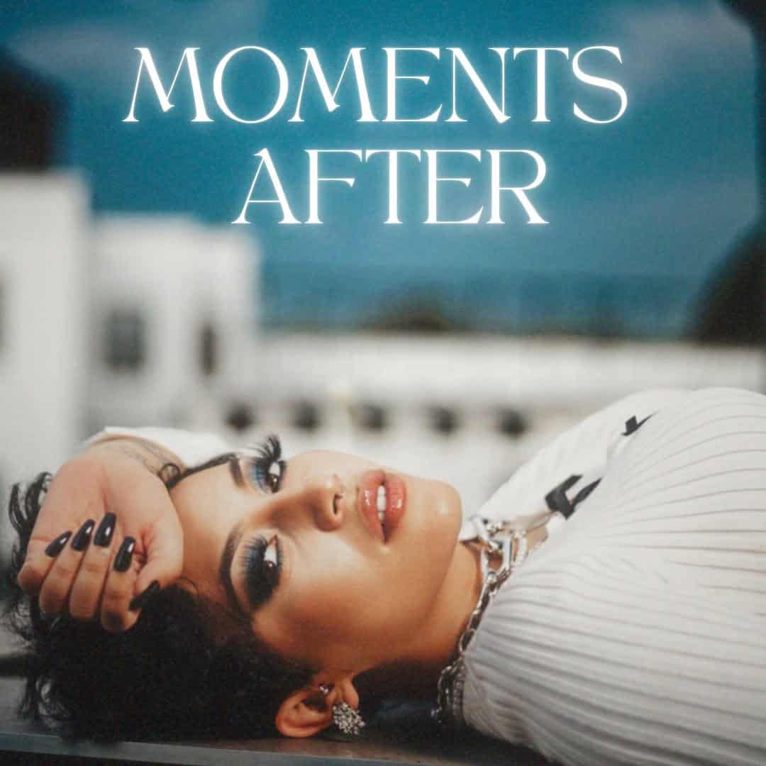 Rowlene lying on a rooftop, showcasing confidence and empowerment.