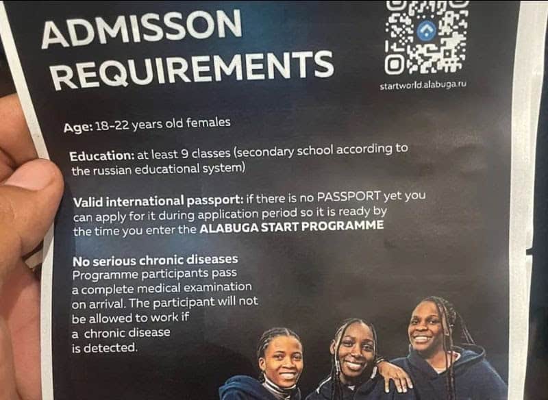 South Africa Warns Young Women Against Dubious Russian Job Offers
