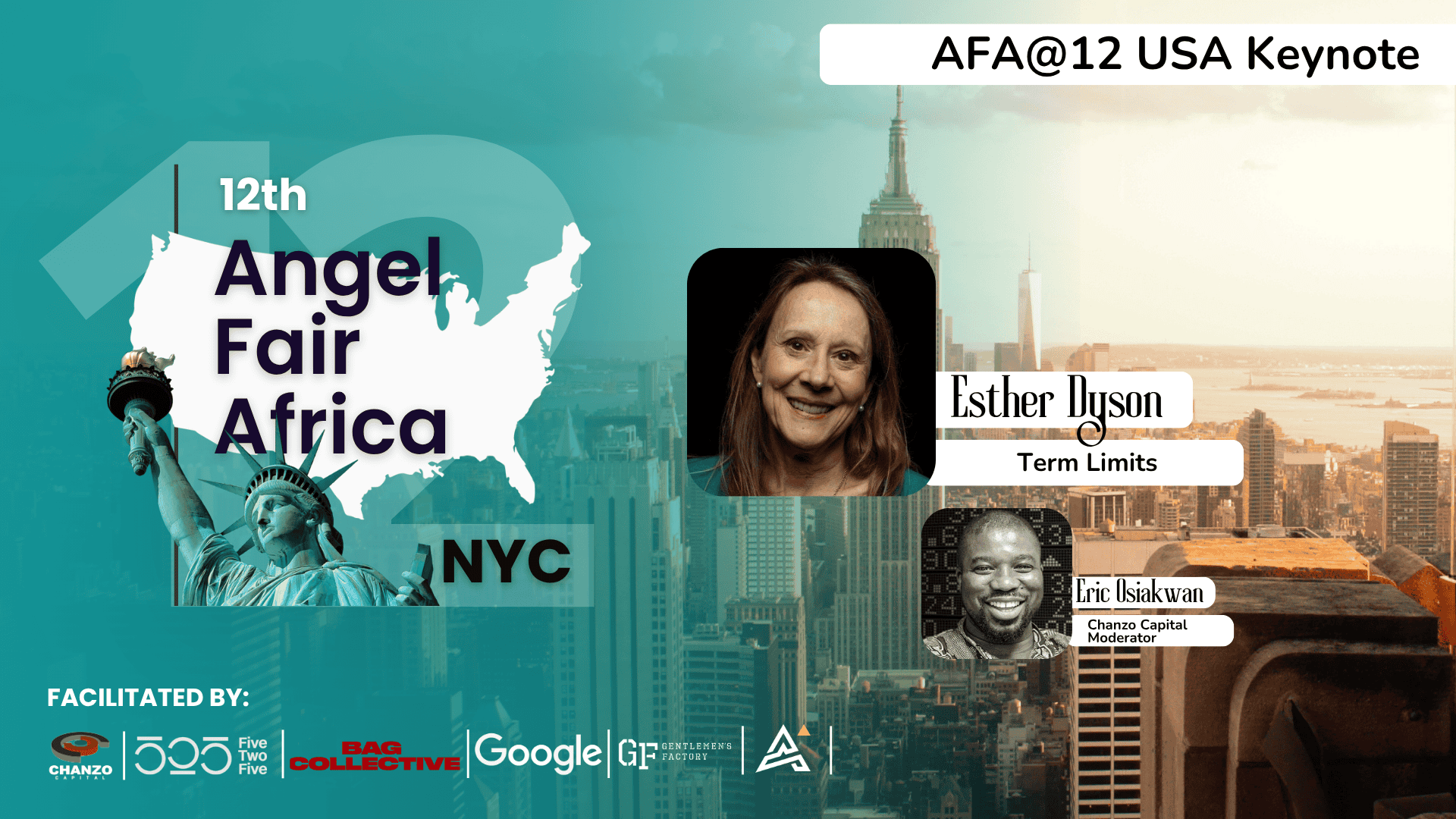Angel Fair Africa 12th NYC event showcasing builders and investors in African development.