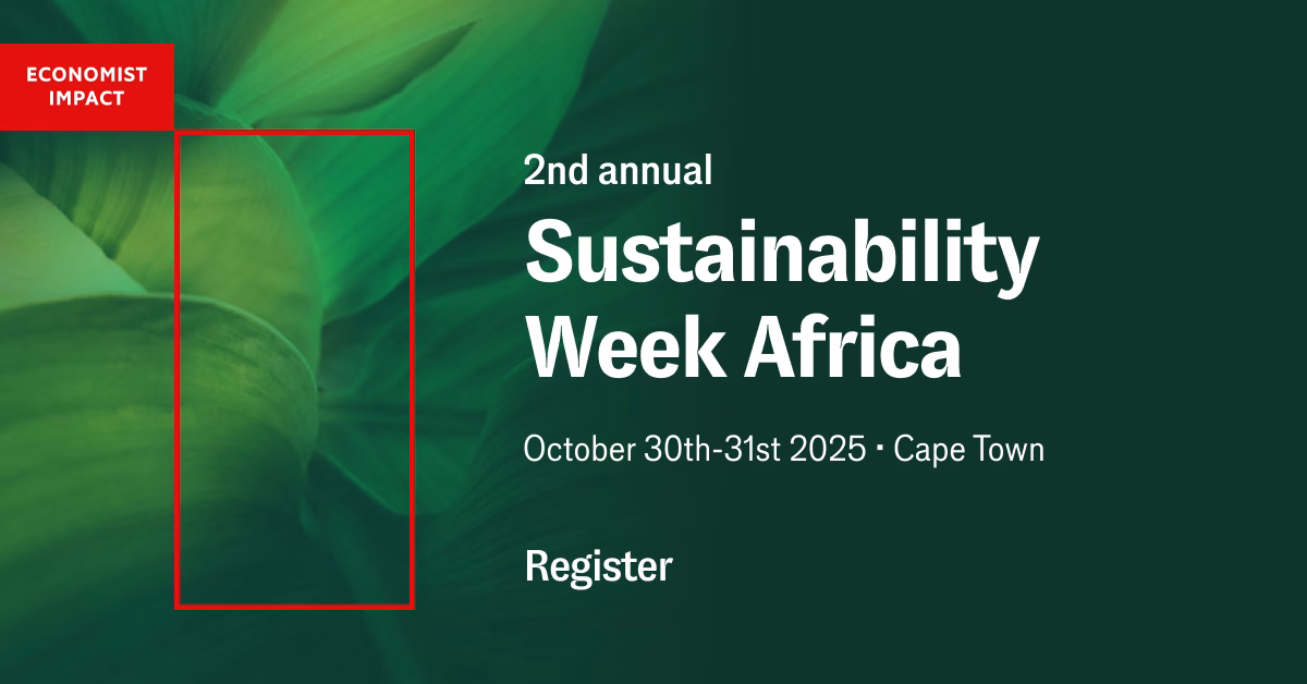 Economist Impact- Sustainability Week Africa 2025 In Cape Town