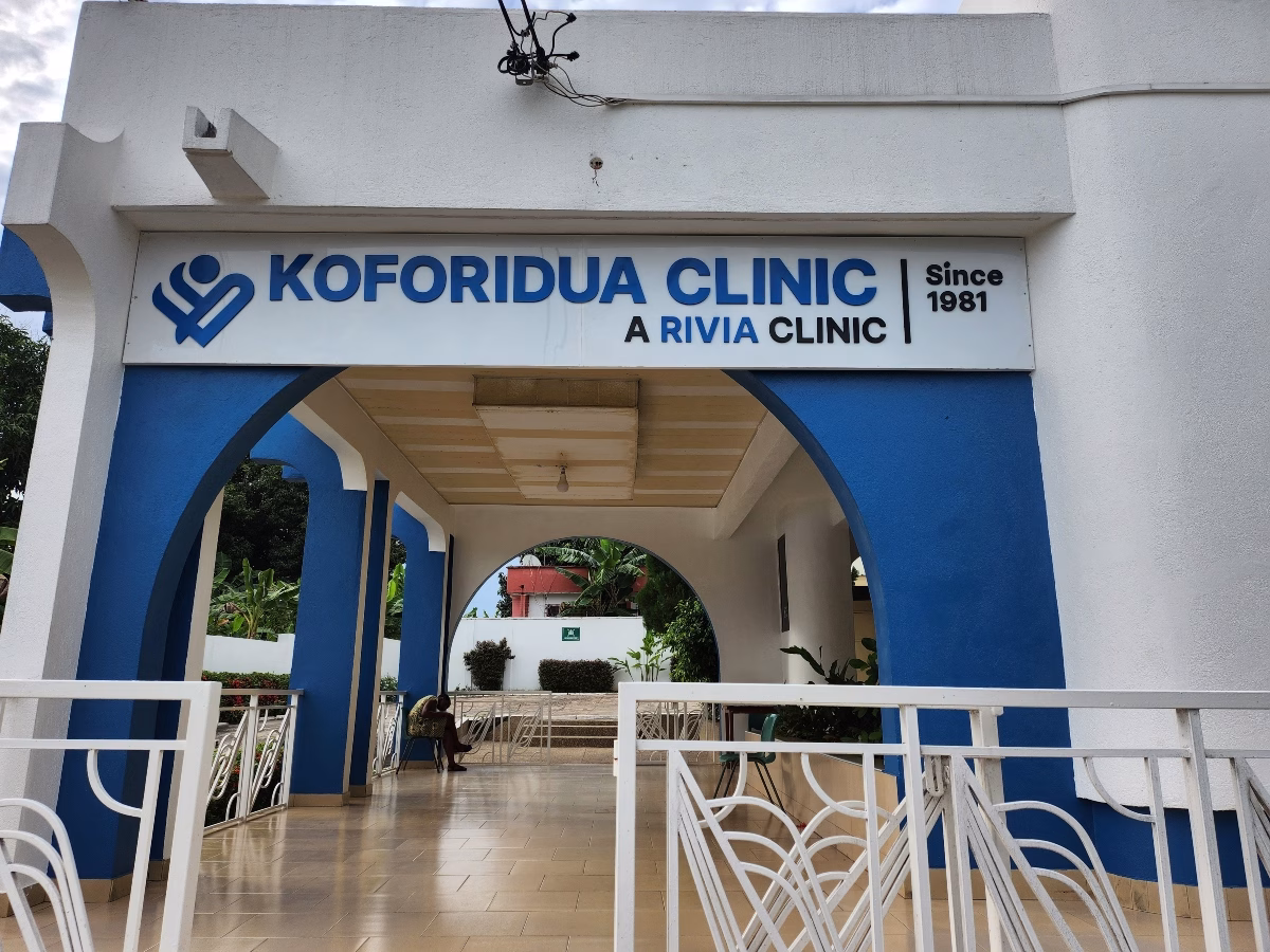 Koforidua Clinic frontage