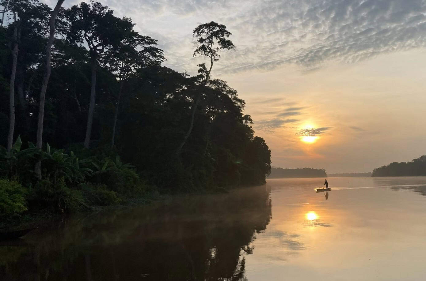African cinema shines at Berlinale 2026 with stunning river sunset scene.