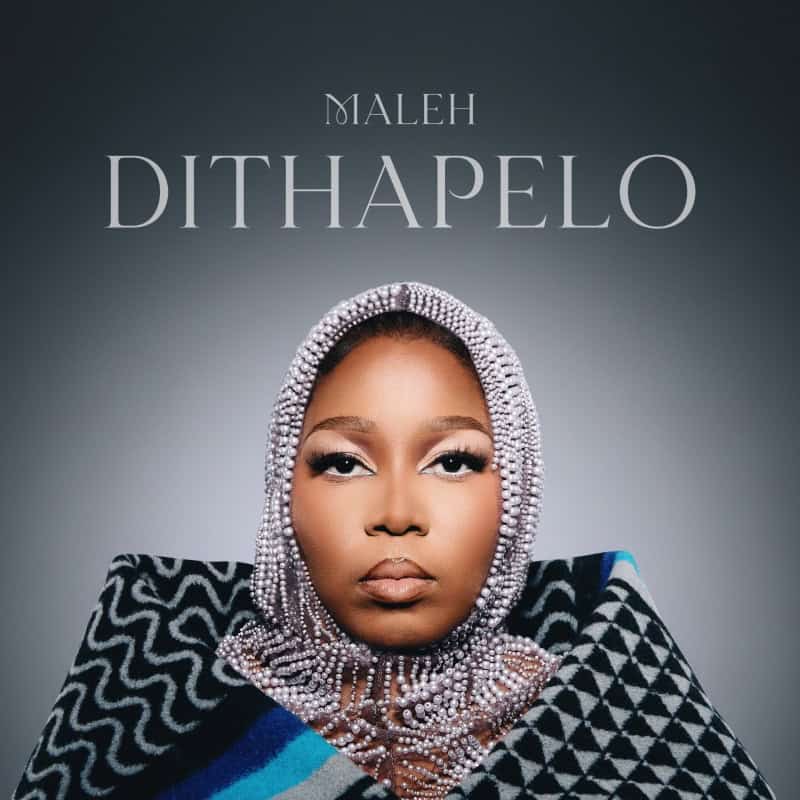 Maleh Dithapelo promoting her new album at a concert in Johannesburg.