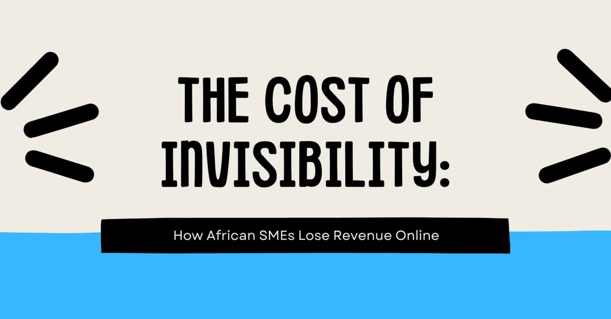 African SMEs struggle to grow online due to visibility issues.