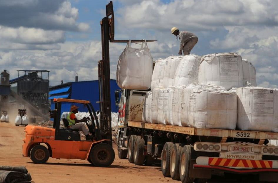 Zimbabwe halts raw mineral exports