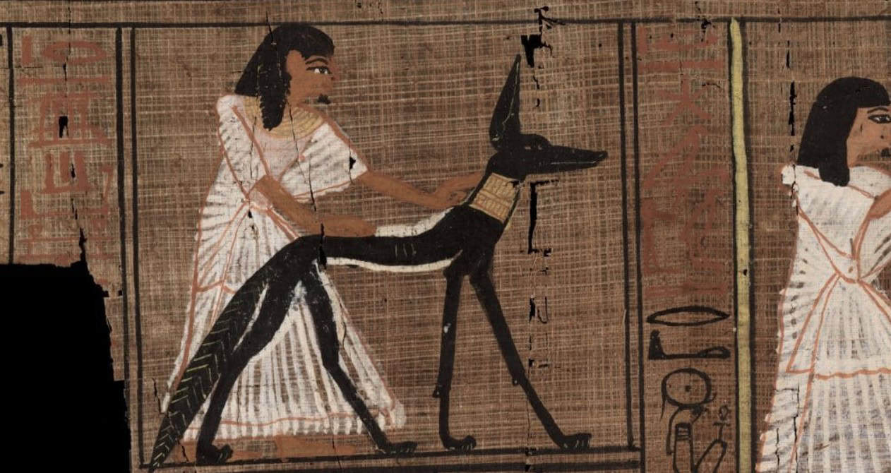 Ancient Egyptians used white-out to fix artistic mistakes