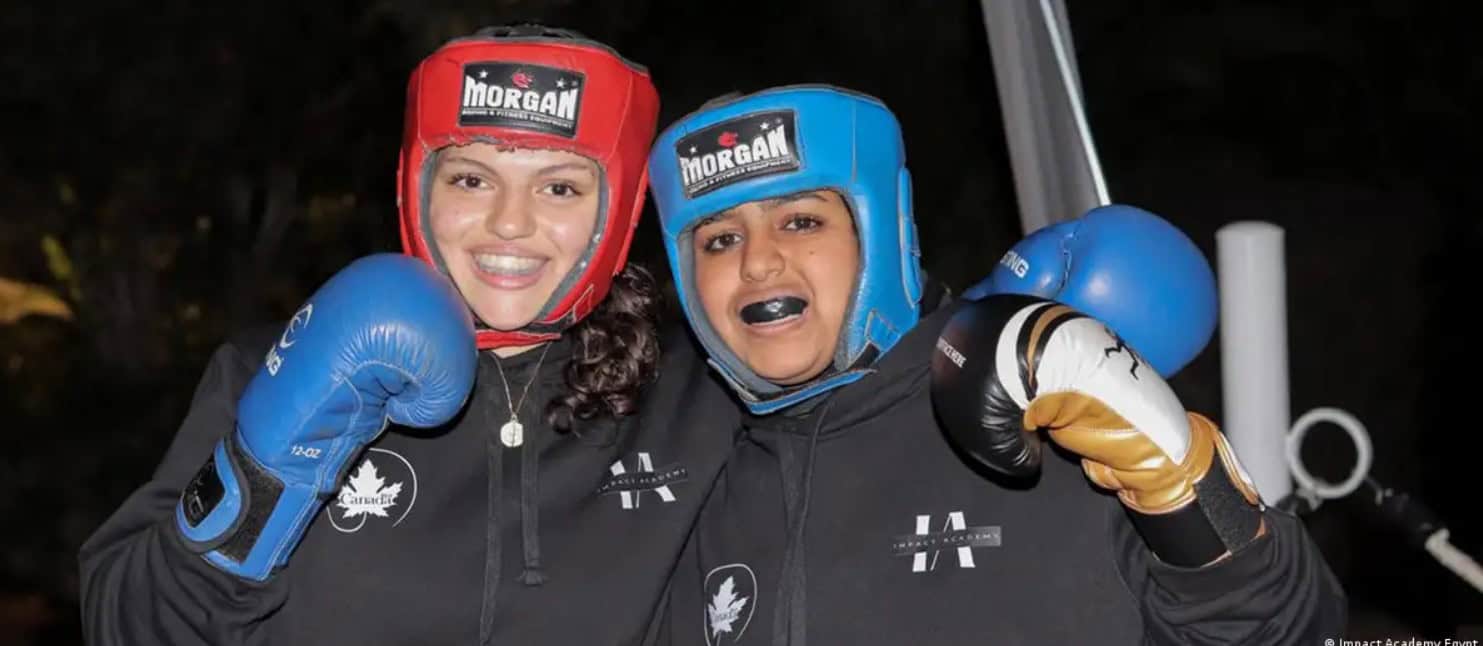 The Cairo academy turning girls into boxing pioneers