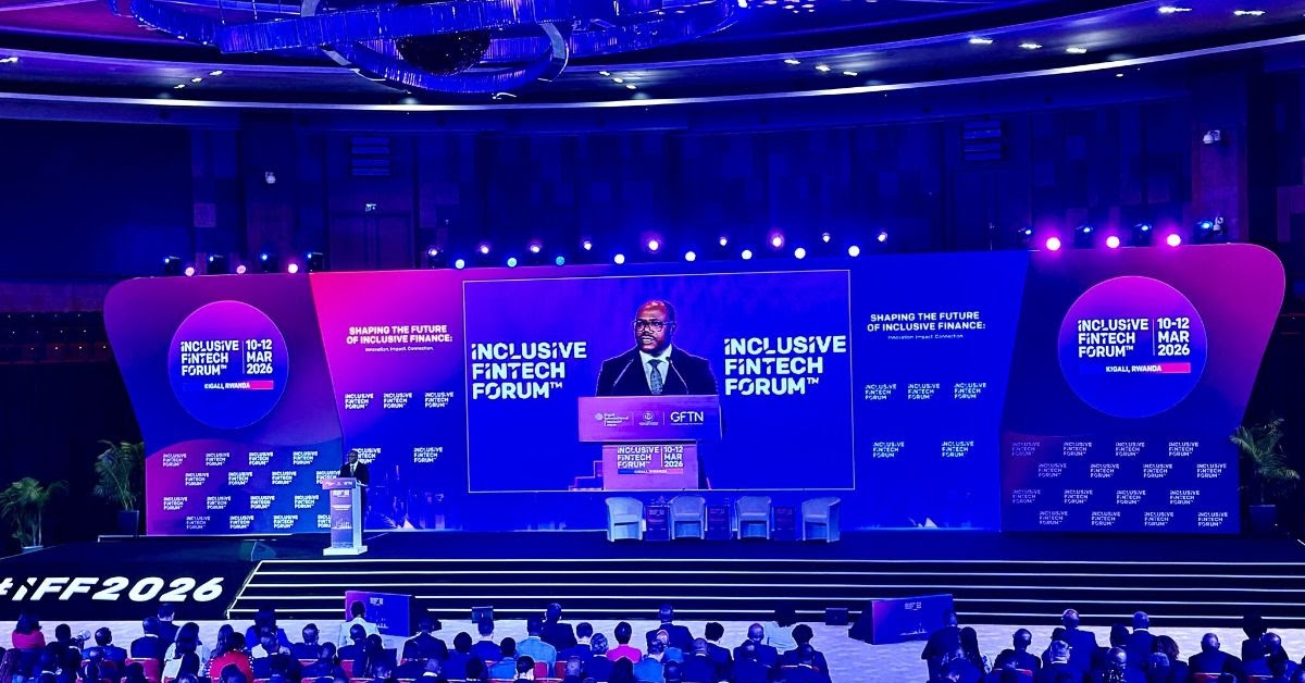 Fintech conference in Kigali showcasing Africa’s financial infrastructure growth.