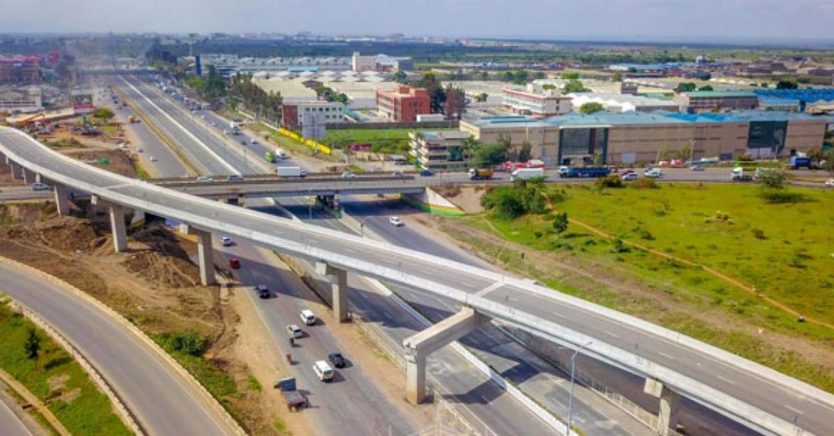 Modern highway infrastructure in Kenya supporting economic progress.