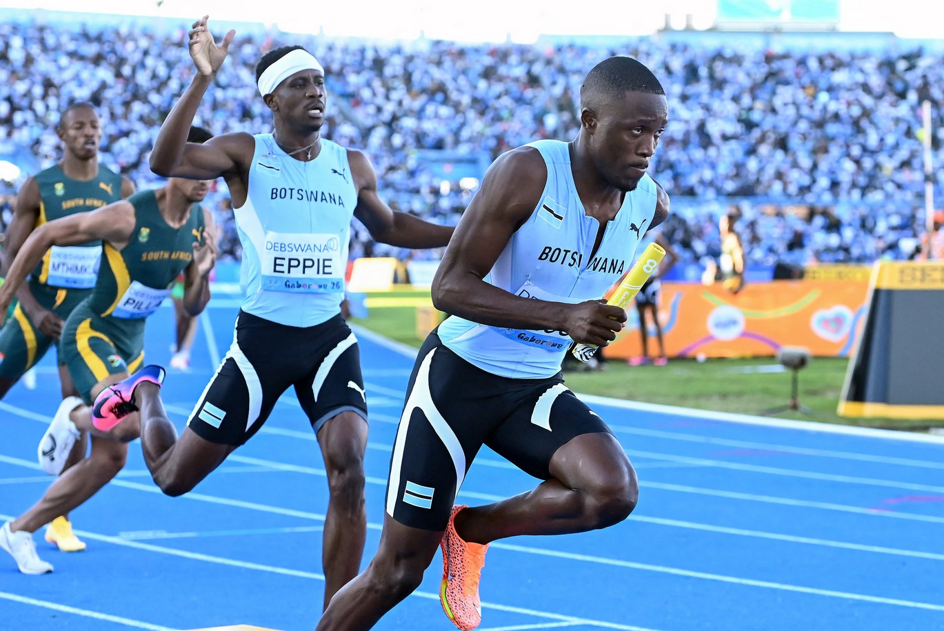 Botswana runners