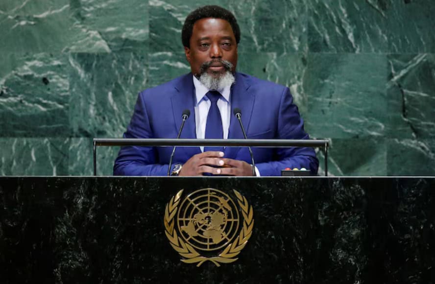 US sanctions Kabila over Congo rebel links