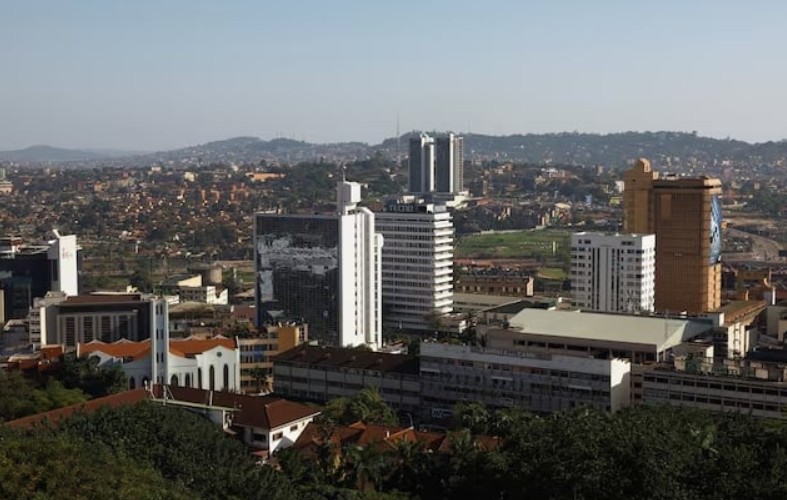 Nairobi city skyline featuring skyscrapers and urban scenery in Kenya.