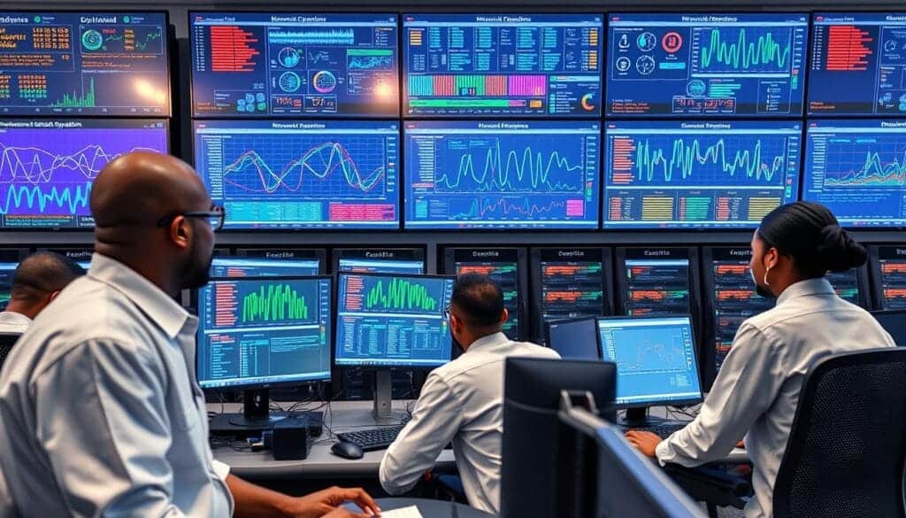 AI-powered network optimization system in a Nigerian telecom facility